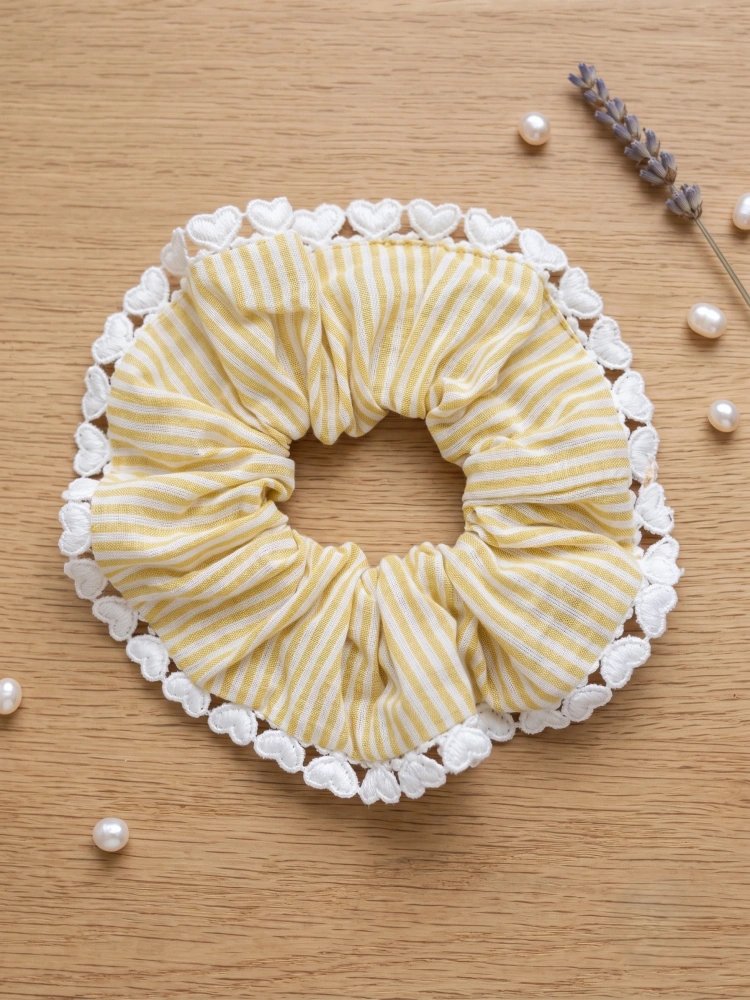 Butterheart Lace Scrunchie